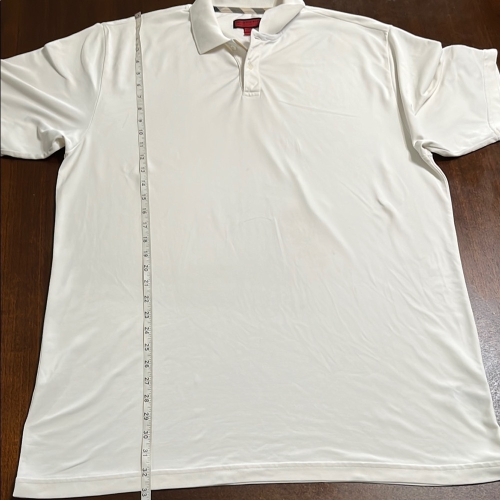 Burberry Classic White Polo Shirt - Picture 10 of 11